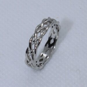 Sterling Silver Braided Band